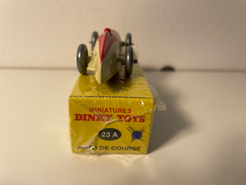 Samochód wyścigowy Dinky-Toys Red and Cream (Atlas Editions)