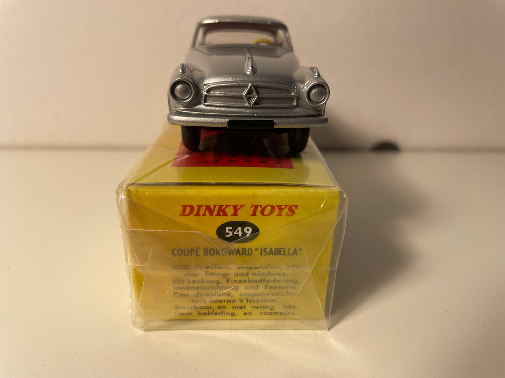 Borgward coupé Isabella grise Dinky-Toys (Editions Atlas) - N°549
