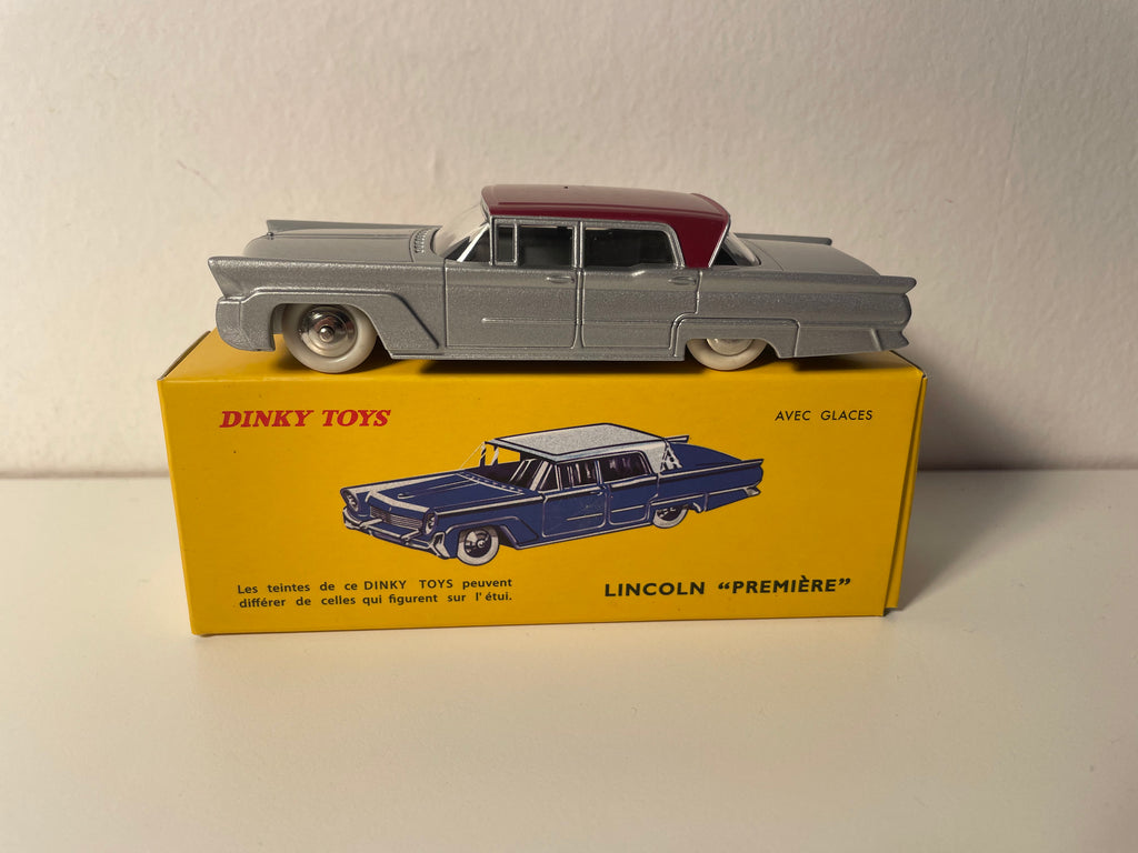 Lincoln "Première" Grijs met Bordeauxdak - Dinky-Toys (Atlas Editie) - Nr.532