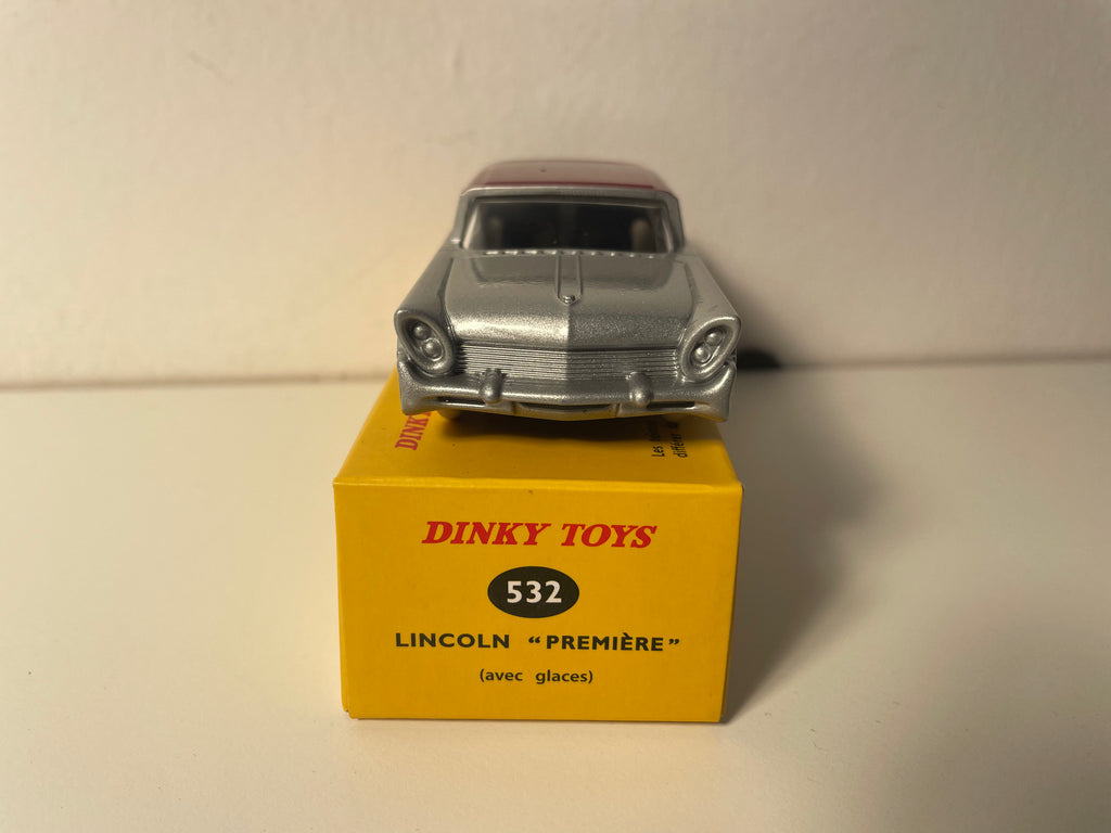 Lincoln "Première" Grijs met Bordeauxdak - Dinky-Toys (Atlas Editie) - Nr.532