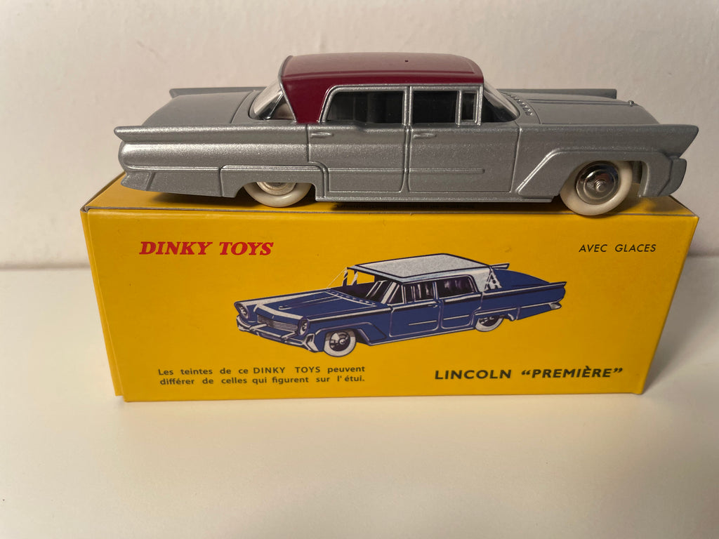 Lincoln "Première" Grijs met Bordeauxdak - Dinky-Toys (Atlas Editie) - Nr.532