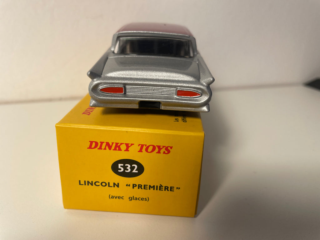 Lincoln "Première" Grijs met Bordeauxdak - Dinky-Toys (Atlas Editie) - Nr.532