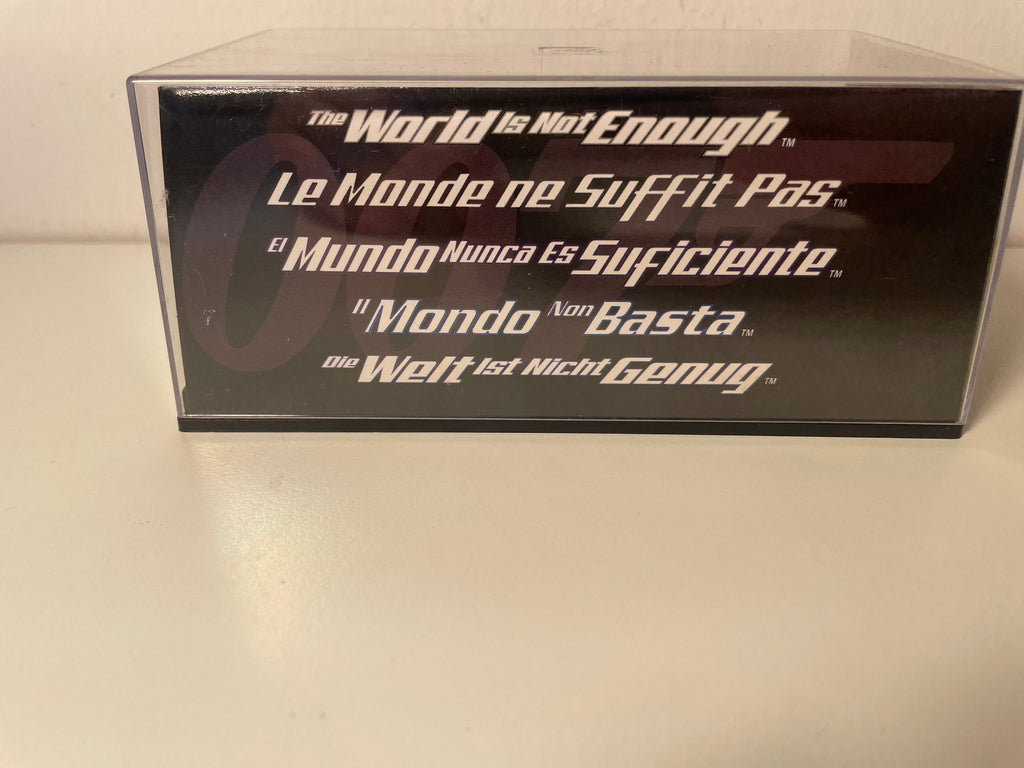 Q BOAT (Boot) schwarz - JAMES BOND - DIE WELT REICHT NICHT