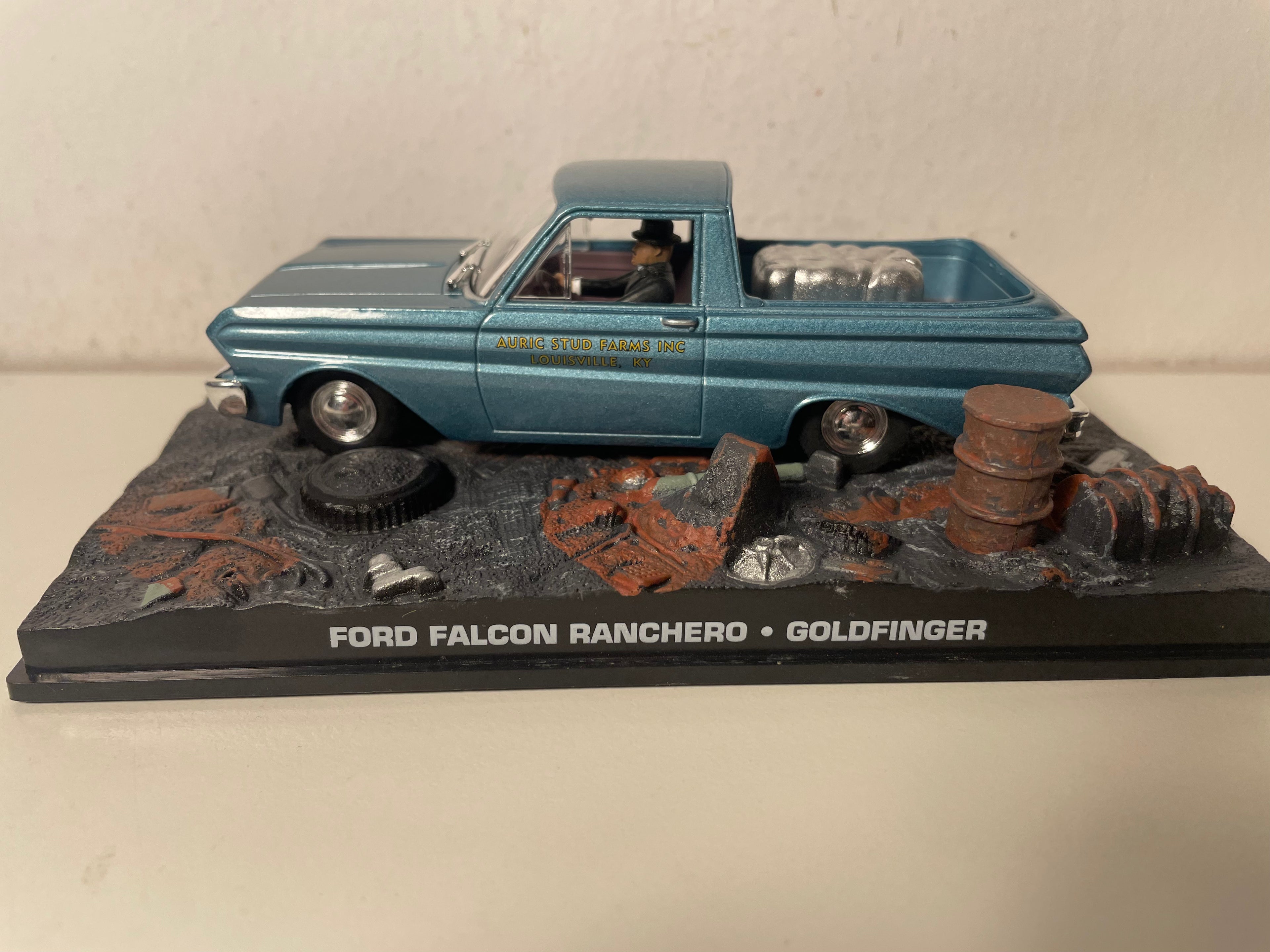 Ford Falcon Ranchero blu - JAMES BOND - GOLDFINGER