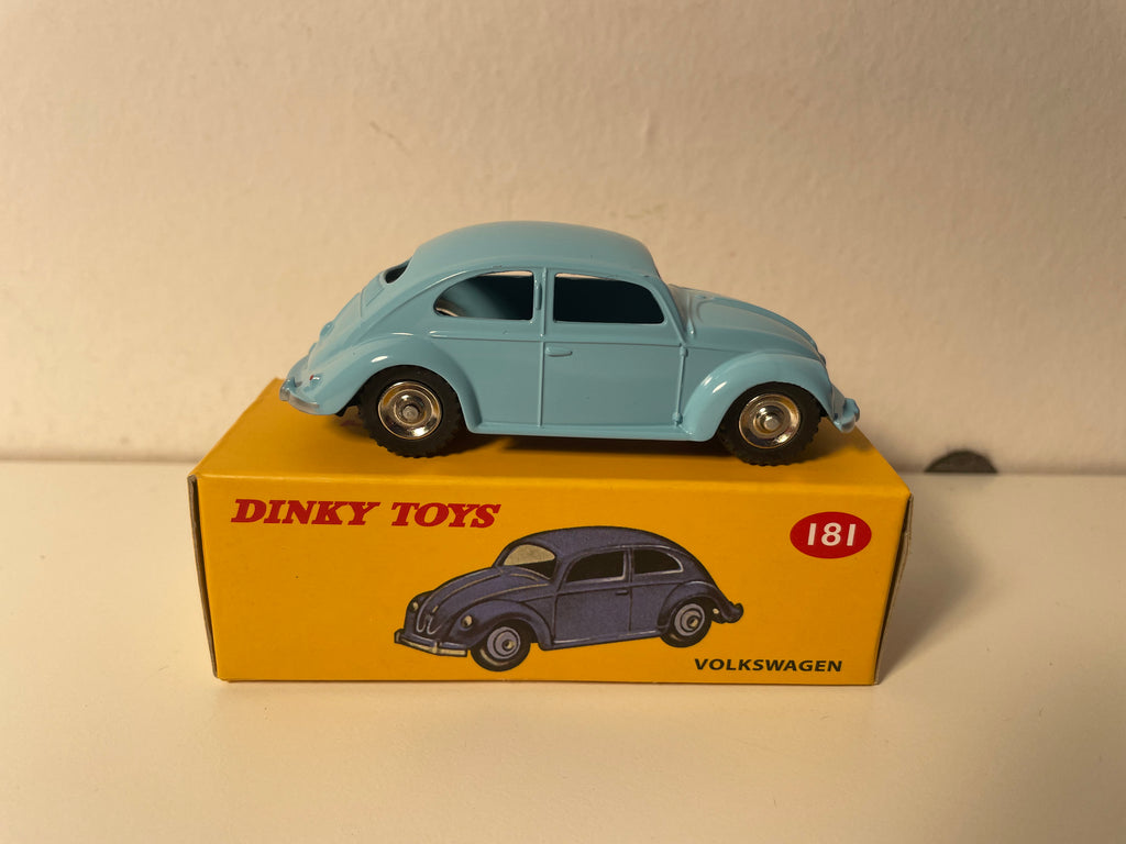 Hellblauen Volkswagen Käfer - Dinky-Toys (Atlas Editioun) - N°181