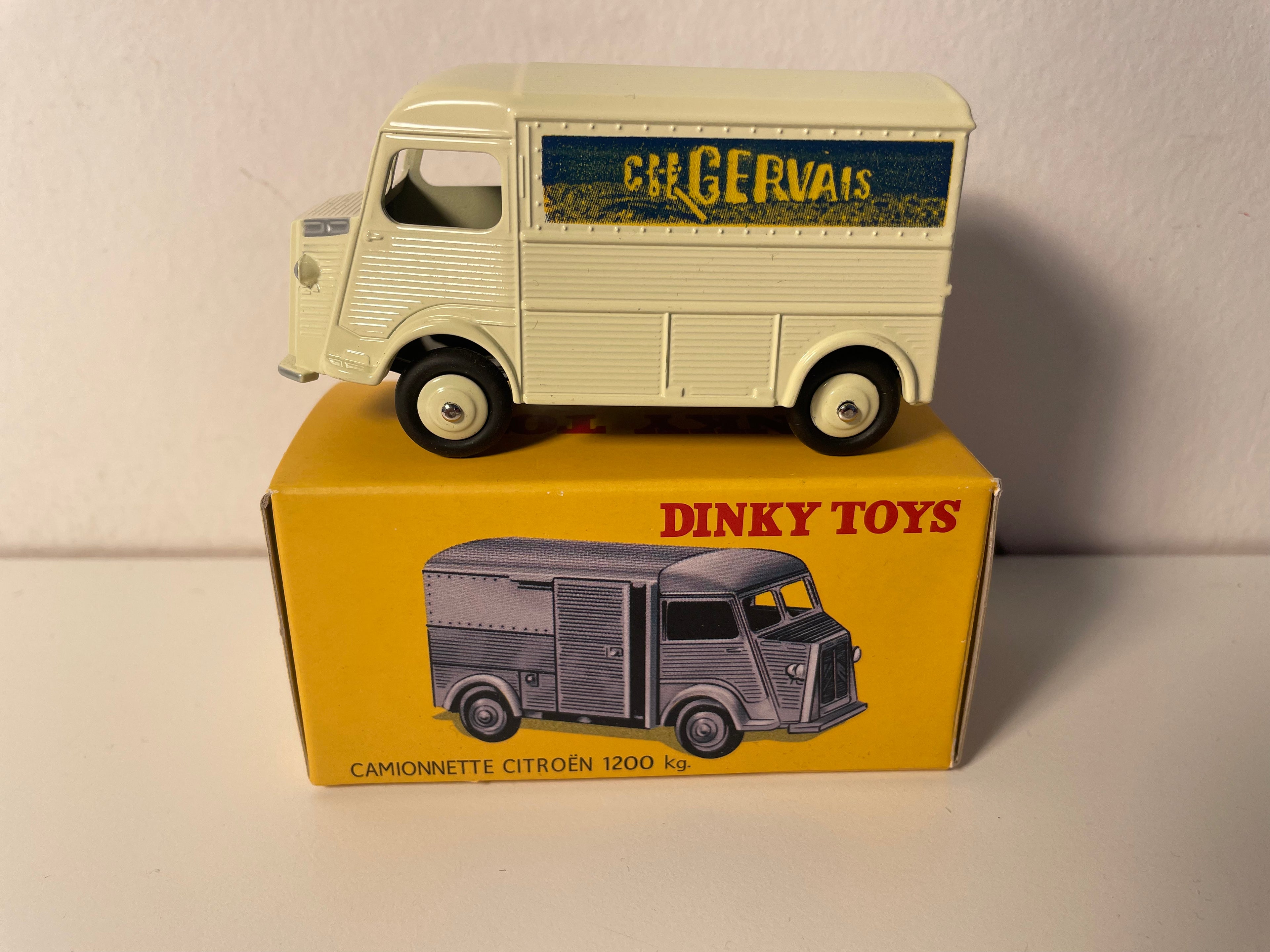 Citroën HY beige Charles Gervais - Dinky-Toys (Editions Atlas) - N°25 CG