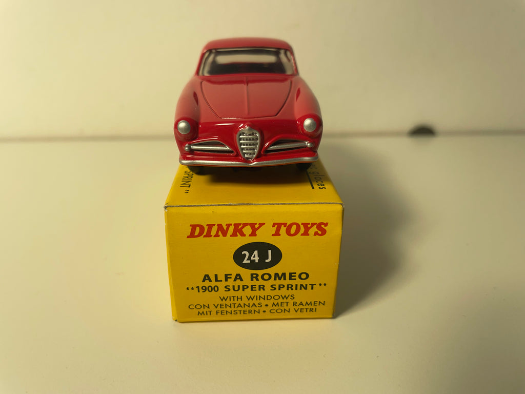 Alfa Roméo 1900 Super Sprint rouge - Dinky-Toys (édition Atlas) - N°24 J
