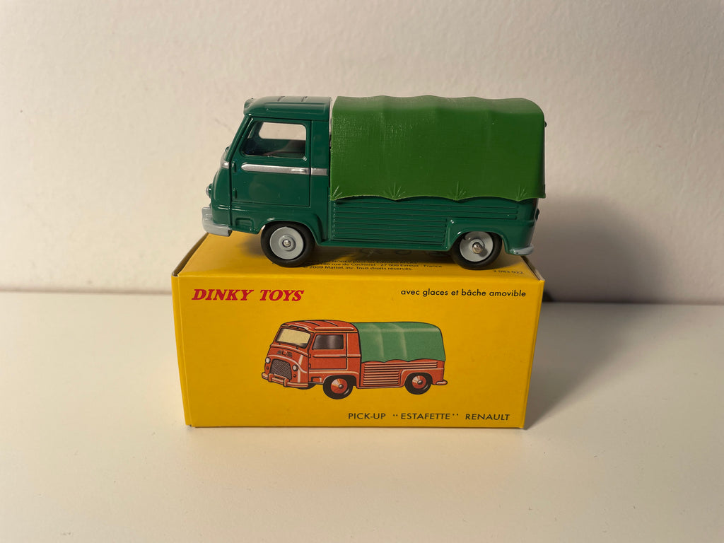 Renault estafette pick-up verte avec bâche verte - Dinky-Toys (Edition Atlas) - N°563