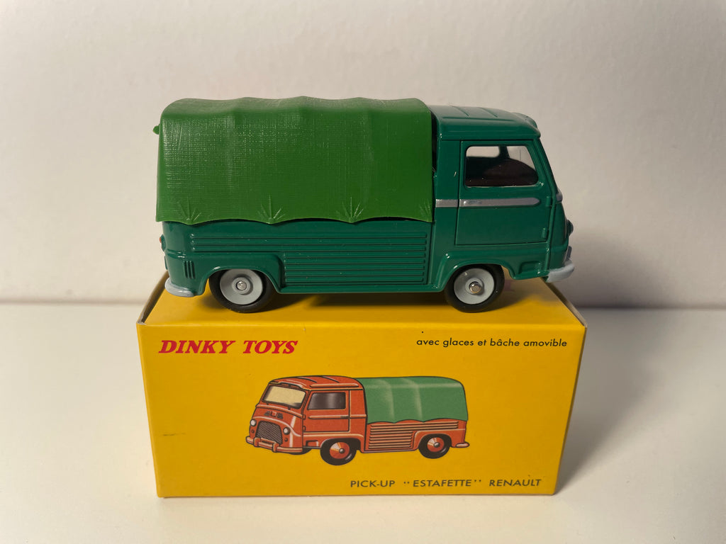 Renault estafette pick-up verte avec bâche verte - Dinky-Toys (Edition Atlas) - N°563