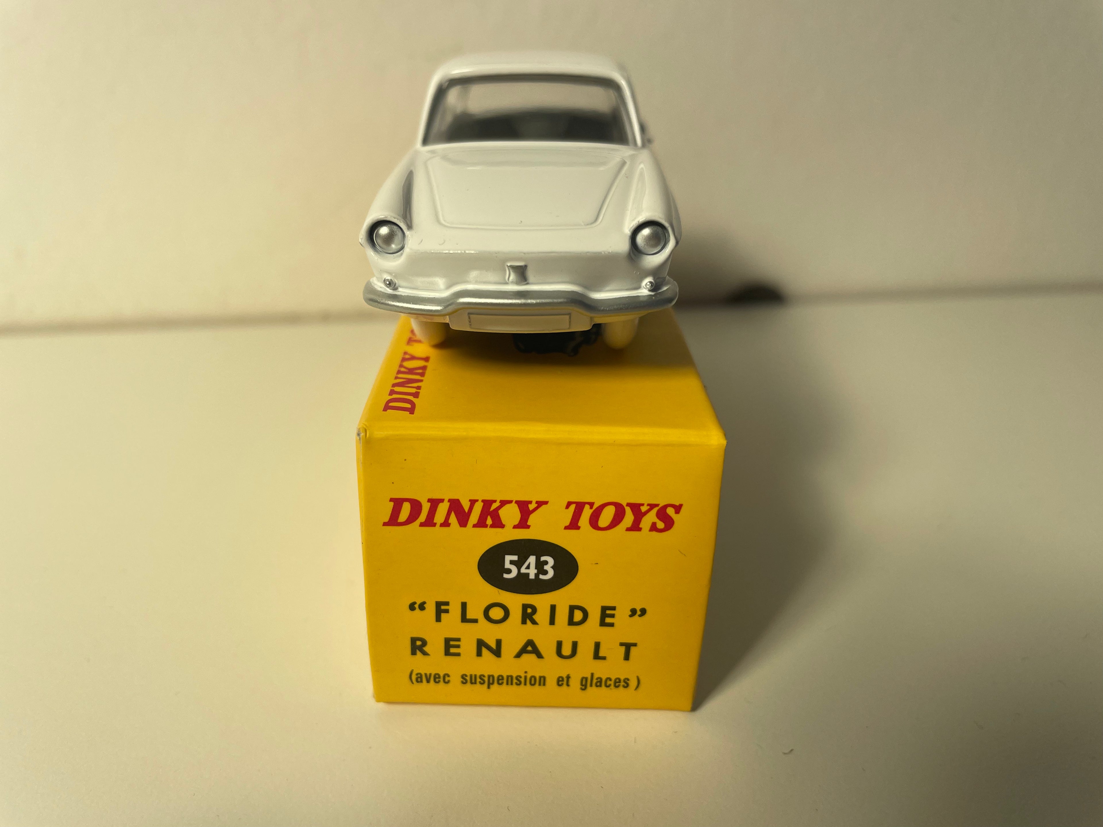 Renault Floride biała - Dinky-Toys (Wydanie Atlas) - N°543