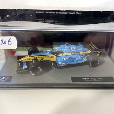 Renault R25 azul y amarillo número 5 (Fórmula 1)