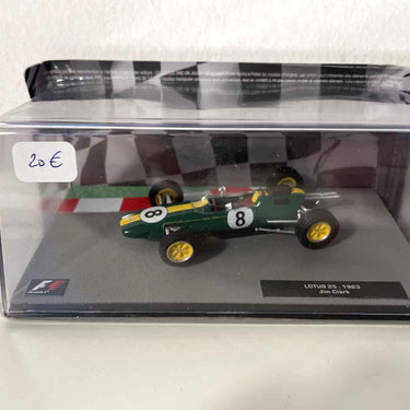 Lotus 25 verde e amarelo número 8 de 1963 (Fórmula 1)