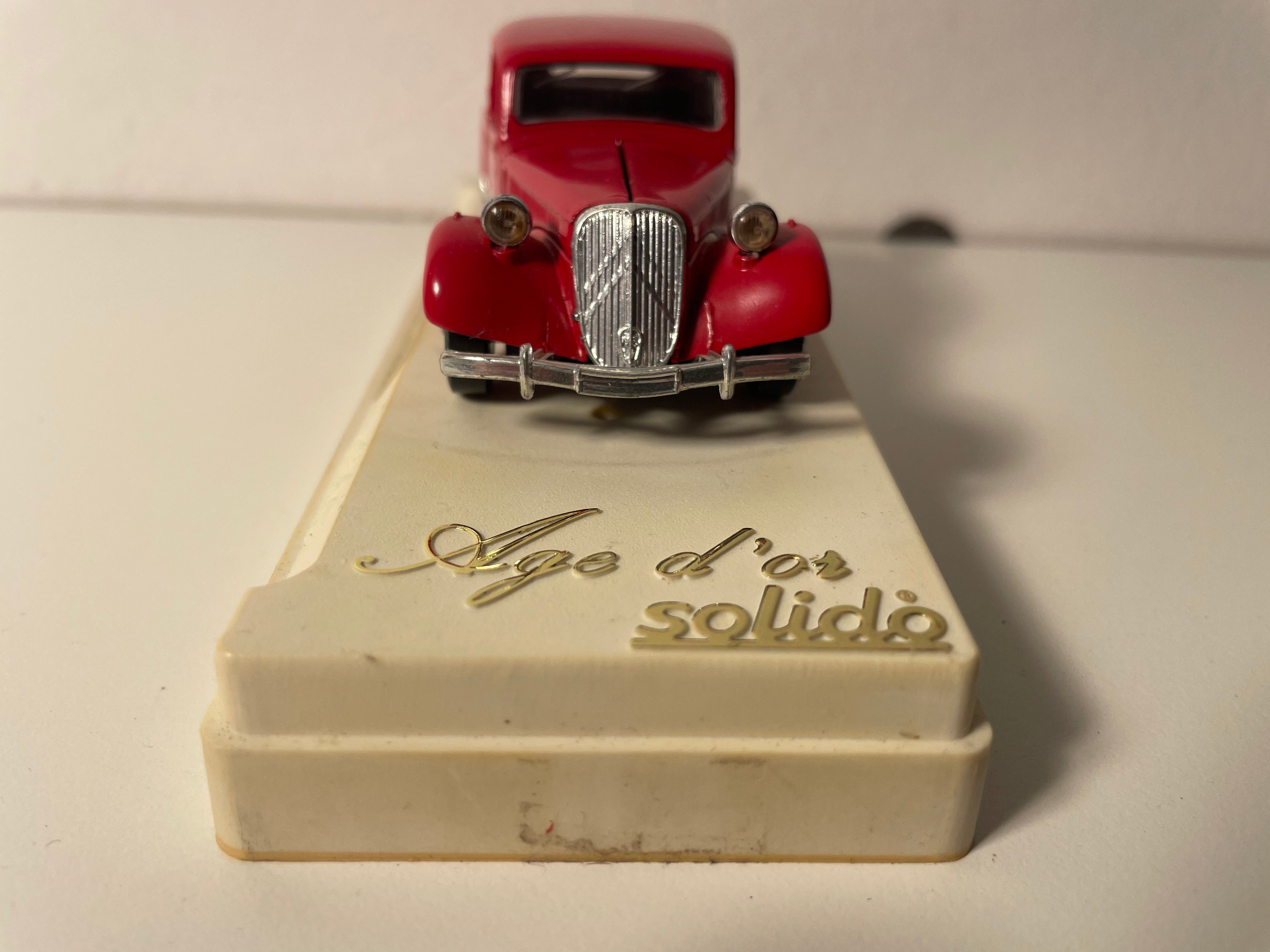 Citroën 15CV rout POMPIERS vun 1938 - Solido