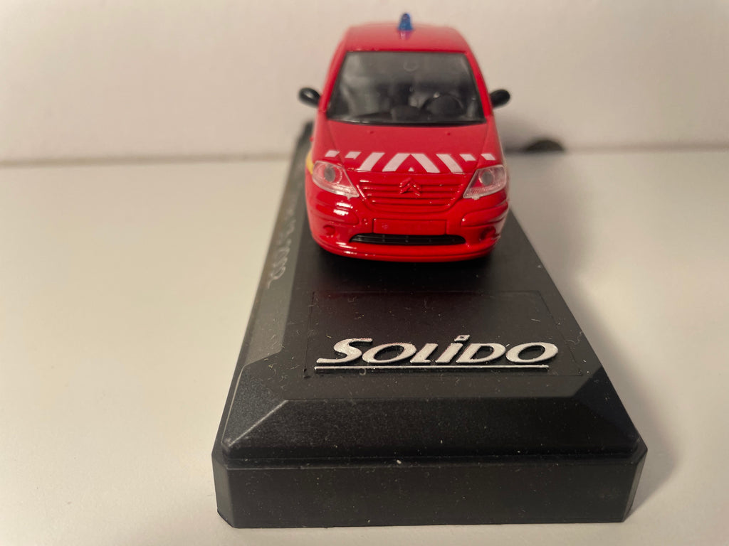 Citroën C3 rout aus 2002 POMPIERS - Solido Referenz 4837
