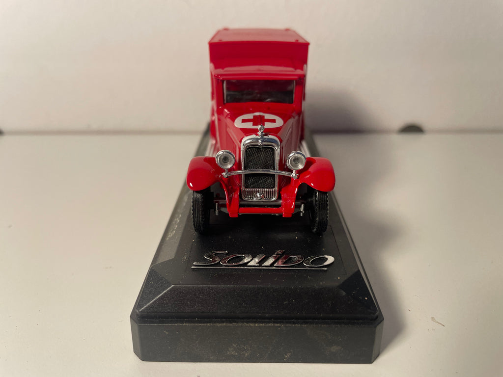 Citroën CAF ambulanza rossa POMPIERS - Solido riferimento 4820