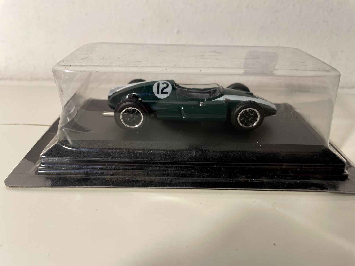 Cooper Climax T51 verte numéro 12 de 1959 - Formule 1 (en blister)
