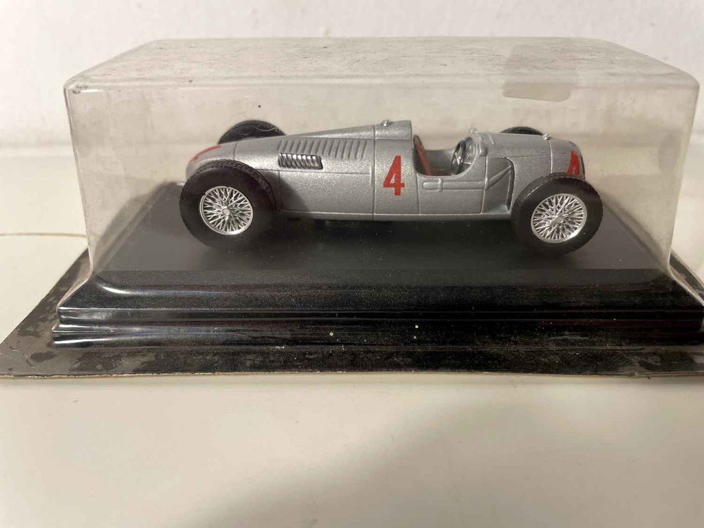 Auto Union type C grise (grand prix de Nürburgring en Allemagne de 1936) - Formule 1 - boite plexi