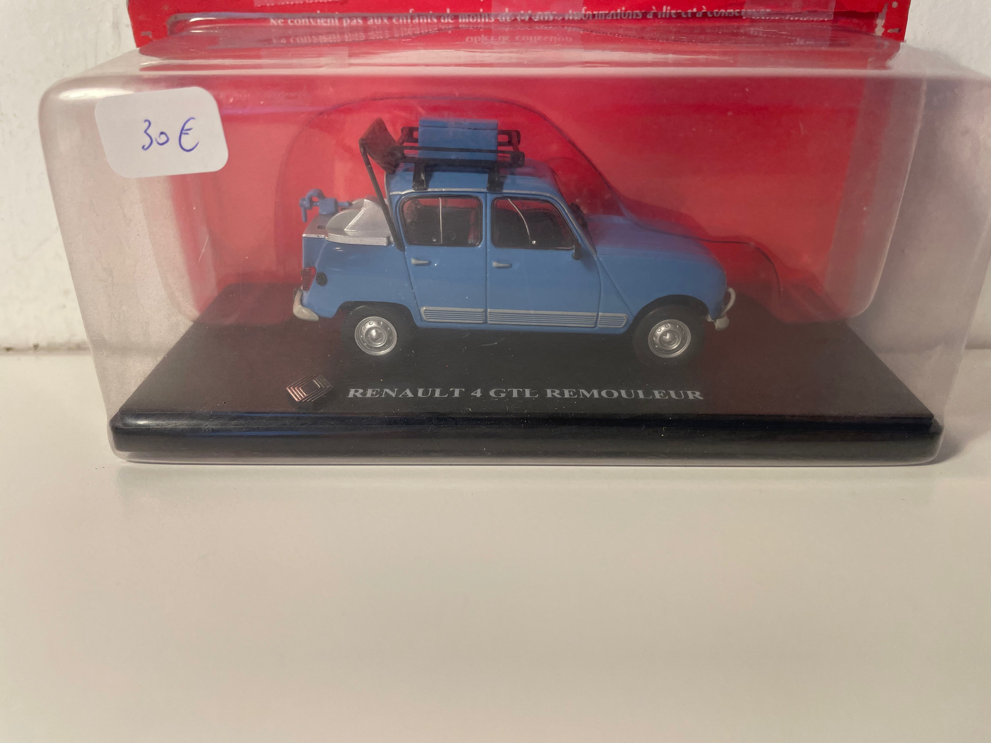 Renault 4 GTL blu grinder