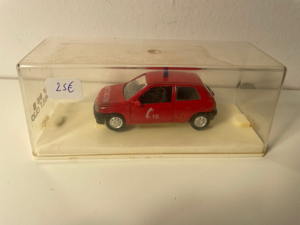 Renault Clio vermelho BOMBEIROS (MÉDICO) - referência VEREM 916B