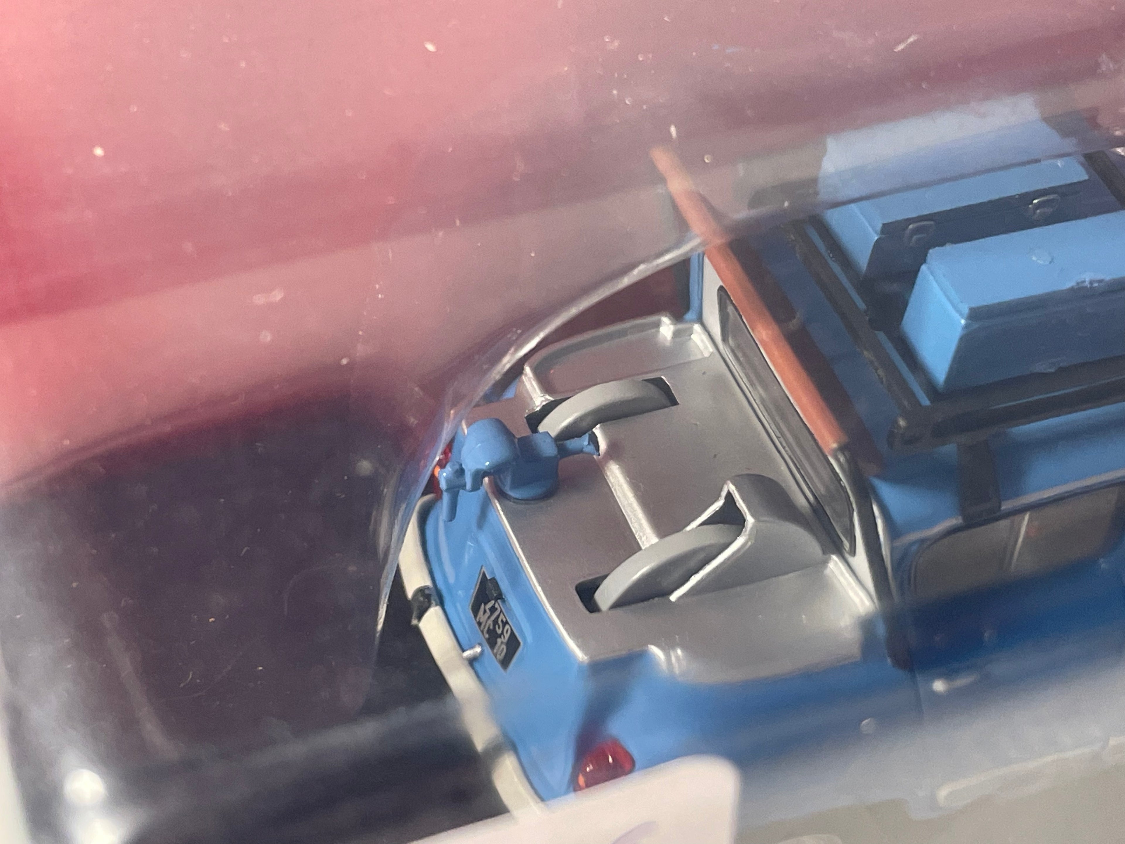 Renault 4 GTL blu grinder