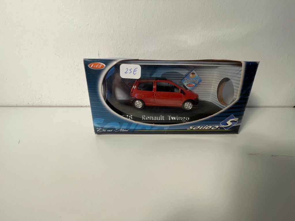 Renault Twingo marron - Solido référence 1528 (fabrication française)
