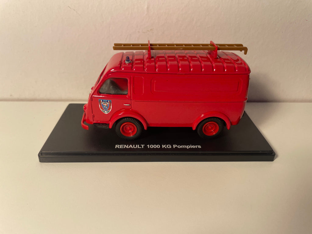Renault 1000 Kg rosso POMPIERS - collezione dei piccoli veicoli utilitari francesi