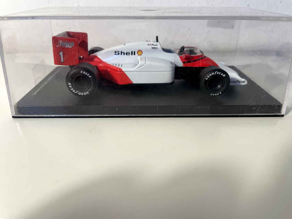 McLaren TAG Turbo MP4/2C red and white number 1 from 1986 (Formula 1)