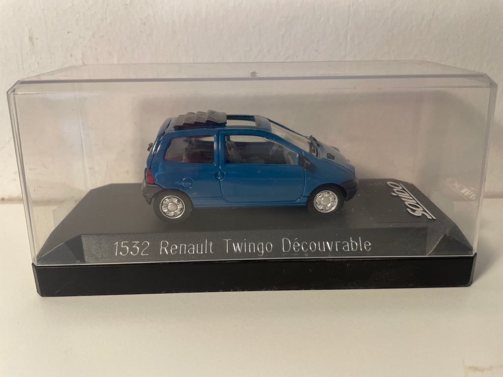 Renault Twingo découvert bleih - Solido Referenz 1532 (fabréck Fränz)