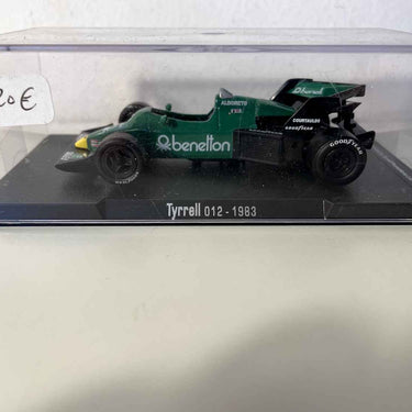 Tyrrell 012 verde número 3 de 1983 (fórmula 1)