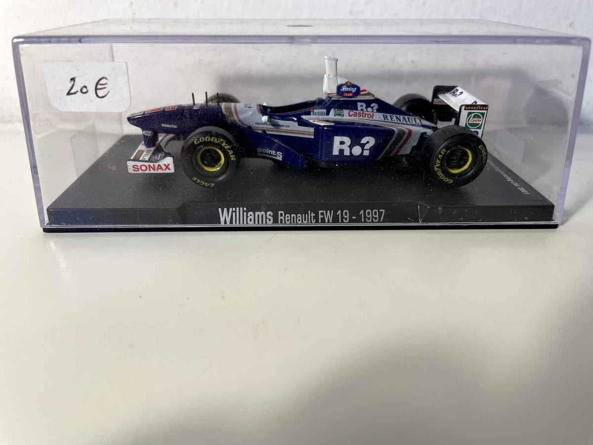 Williams Renault FW 19 bleue numéro 3 de 1997 - Formule 1