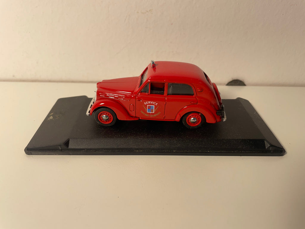 Renault Juvaquatre routière rout mat 1938 POMPIERS - ELIGOR Referenz 1014
