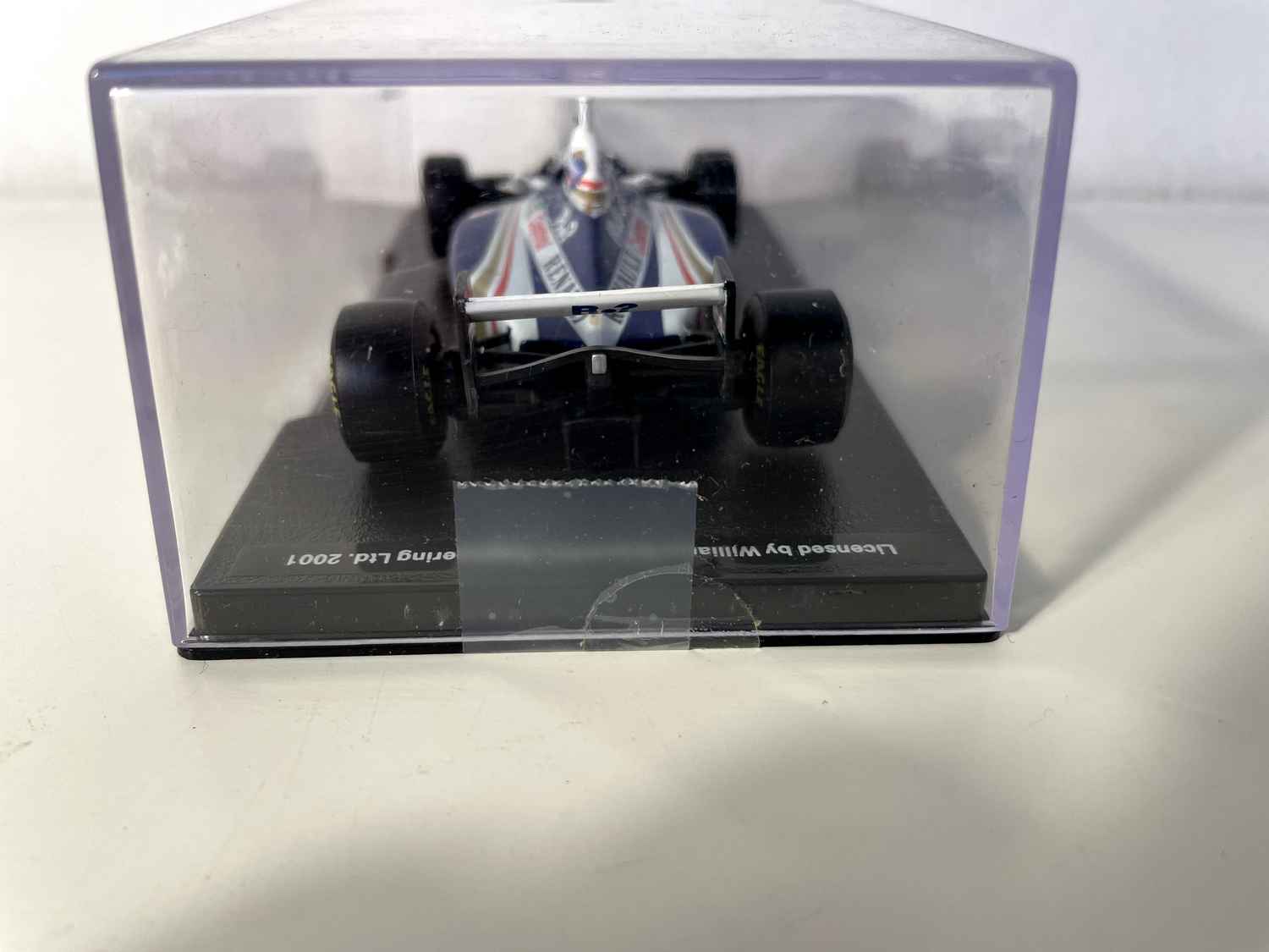 Williams Renault FW 19 bleue numéro 3 de 1997 - Formule 1