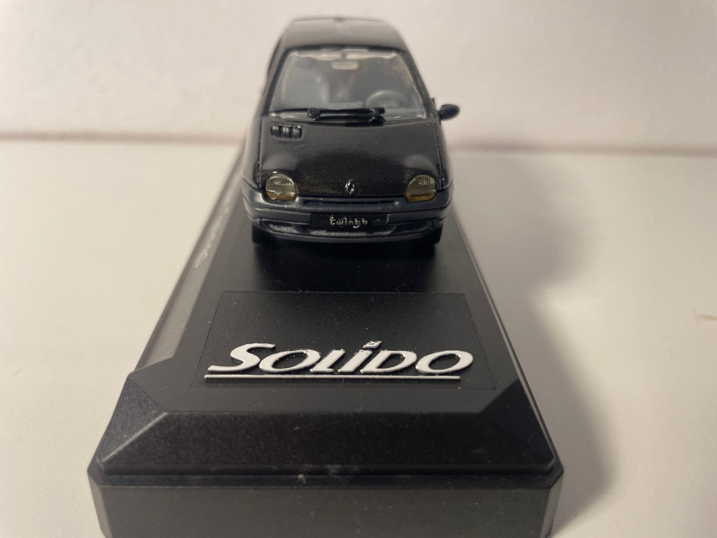Renault Twingo noire - Solido référence 1530 (fabrication française) - MANQUE RETRO PASSAGER
