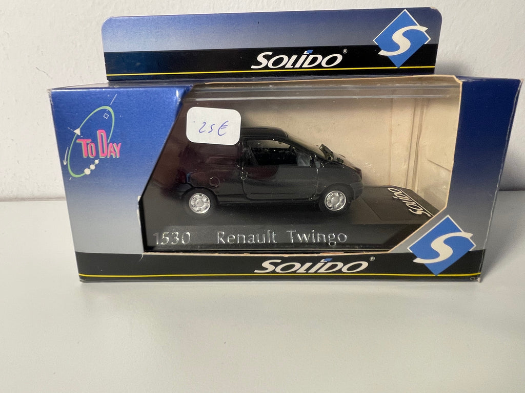 Renault Twingo noire - Solido référence 1530 (fabrication française) - MANQUE RETRO PASSAGER