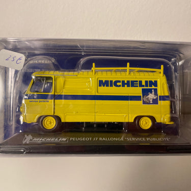 Peugeot J7 extended service MICHELIN advertising
