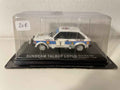 Sunbeam Talbot Lotus biały i niebieski numer 1 - rajd Brazylii 1981