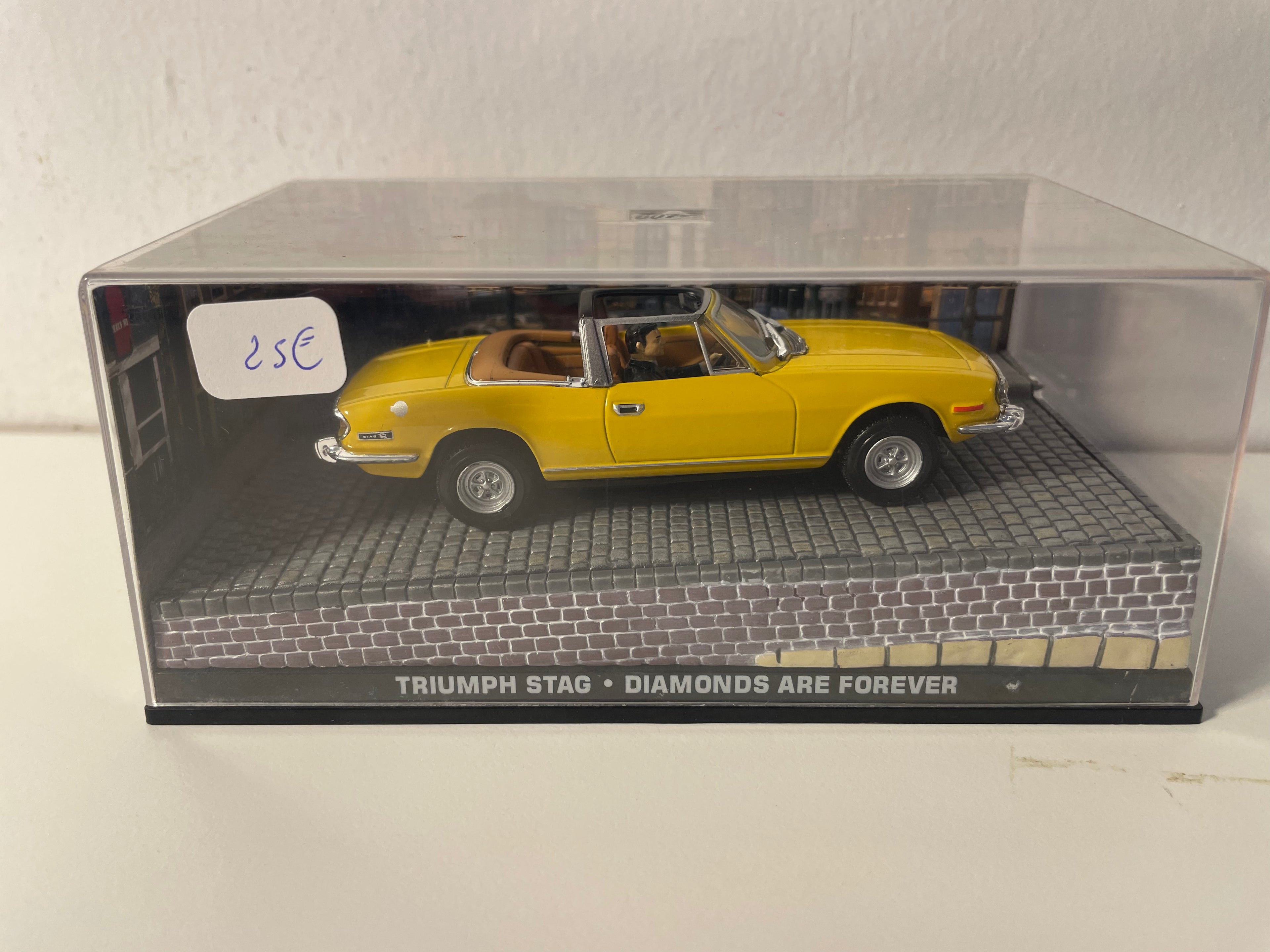 Triumph Stag giel - JAMES BOND - DIAMANTS SINN ETERNELL (Diamonds are forever)