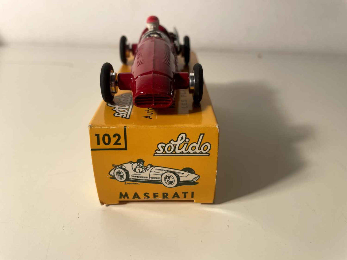Maserati 250 roude Nummer 6 - SOLIDO (franséisch Fabrikatioun)