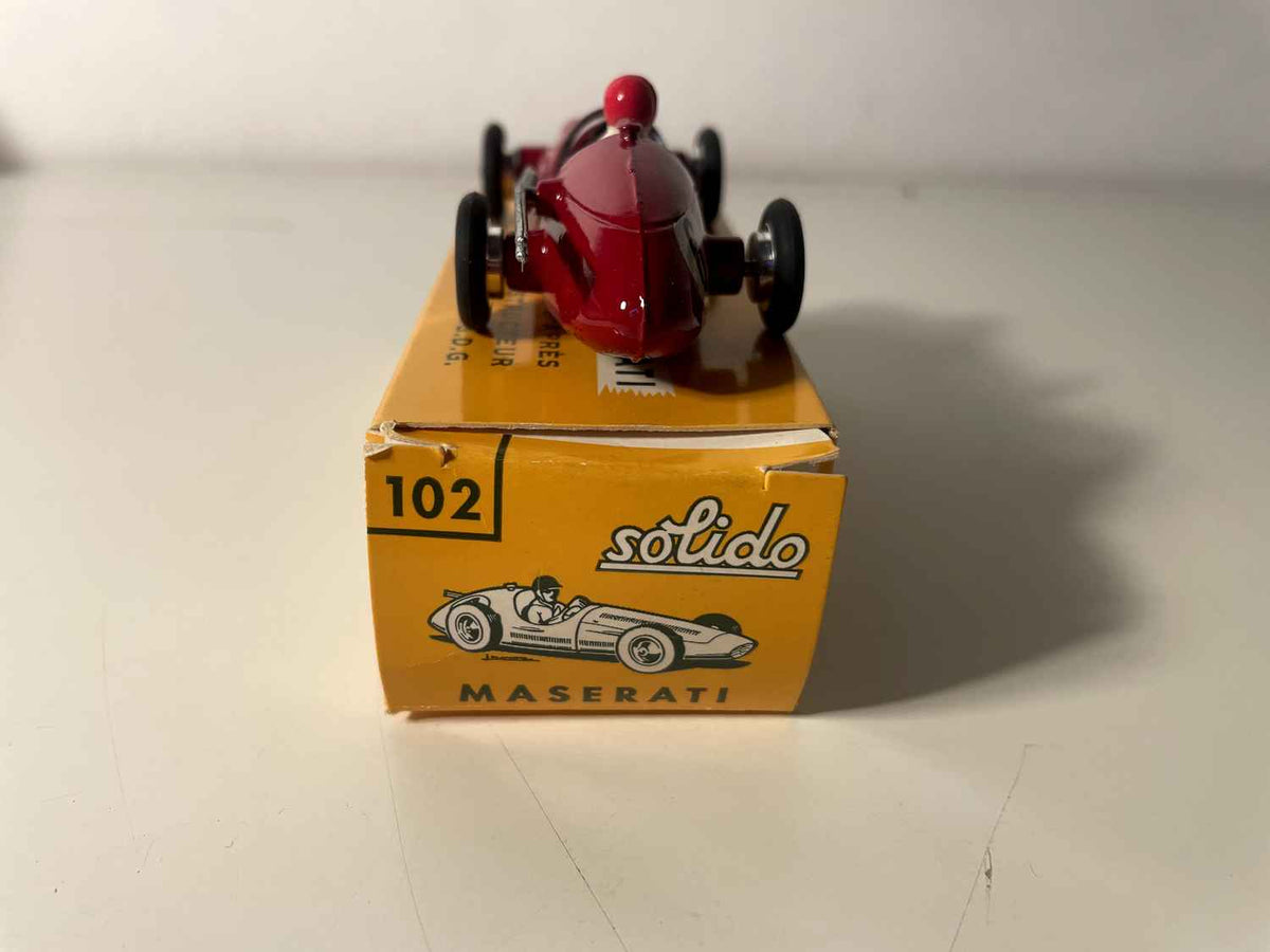 Maserati 250 roude Nummer 6 - SOLIDO (franséisch Fabrikatioun)