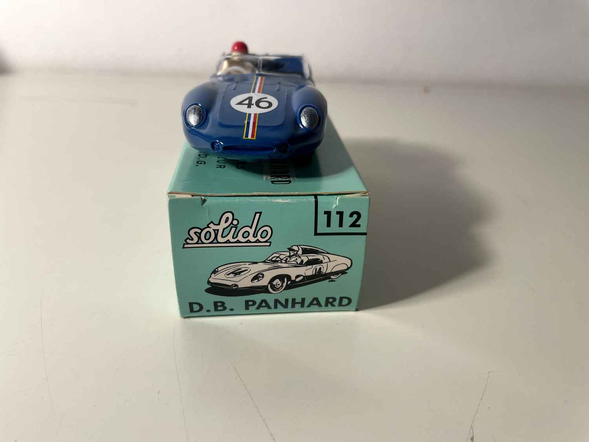 Panhard DB Panhard bleue numéro 46 - SOLIDO (fabrication farnçaise)
