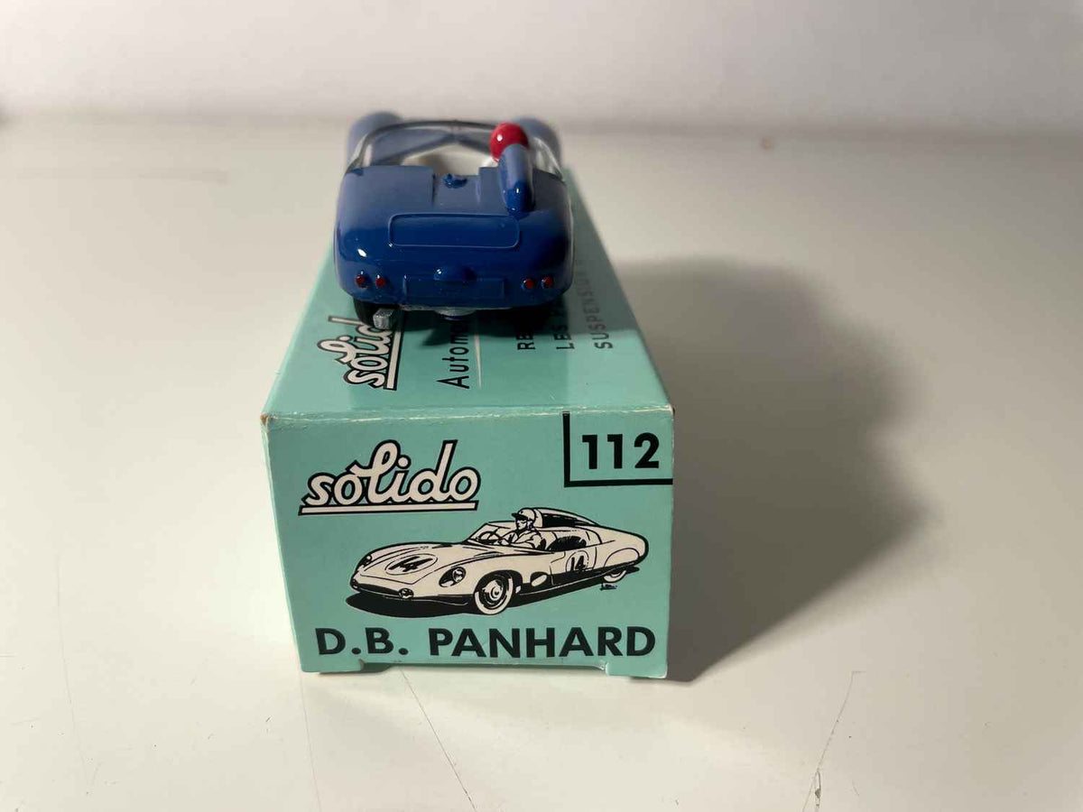 Panhard DB Panhard bleue numéro 46 - SOLIDO (fabrication farnçaise)