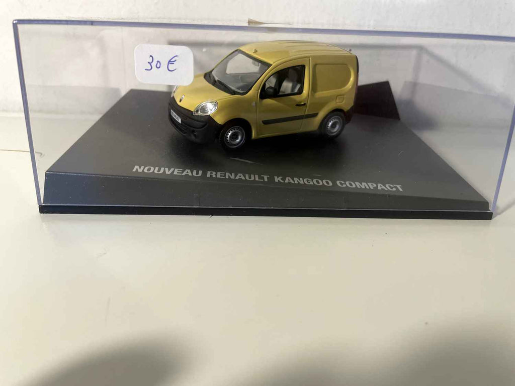 Renault Kangoo compact jaune (coffret boite rectangle)