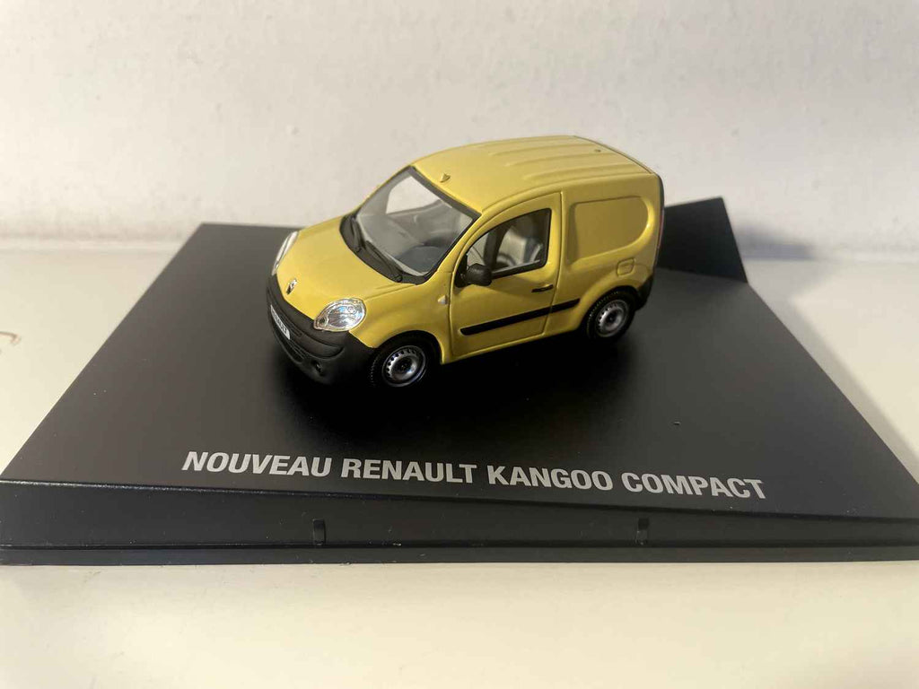 Renault Kangoo compact jaune (coffret boite rectangle)