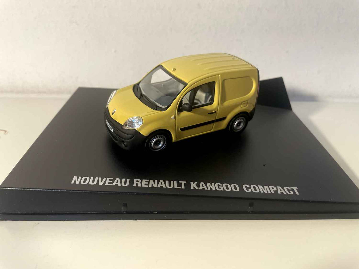 Renault Kangoo compact jaune (coffret boite rectangle)