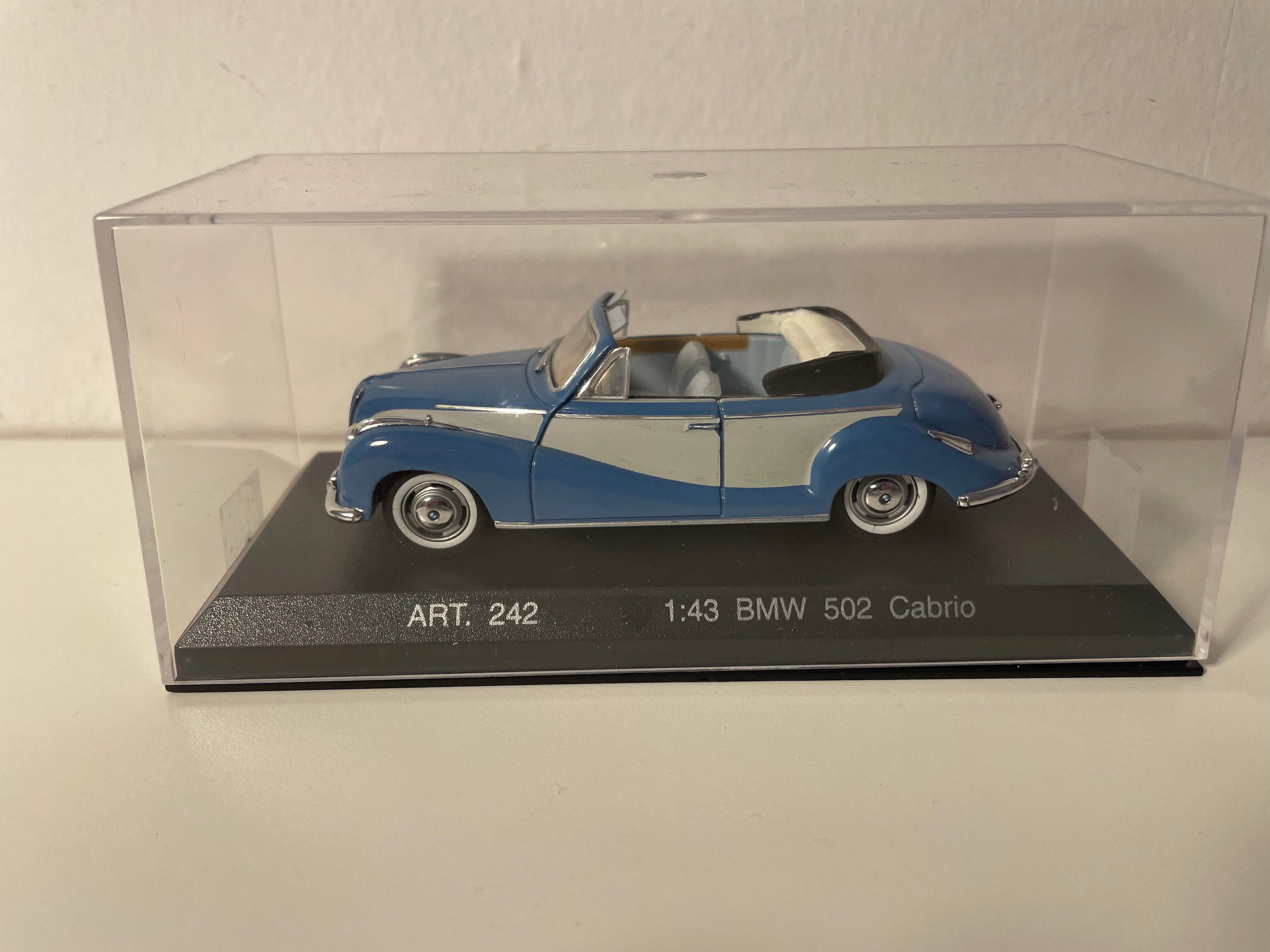 BMW 502 Cabrio blu - collezione DétailCars riferimento 242
