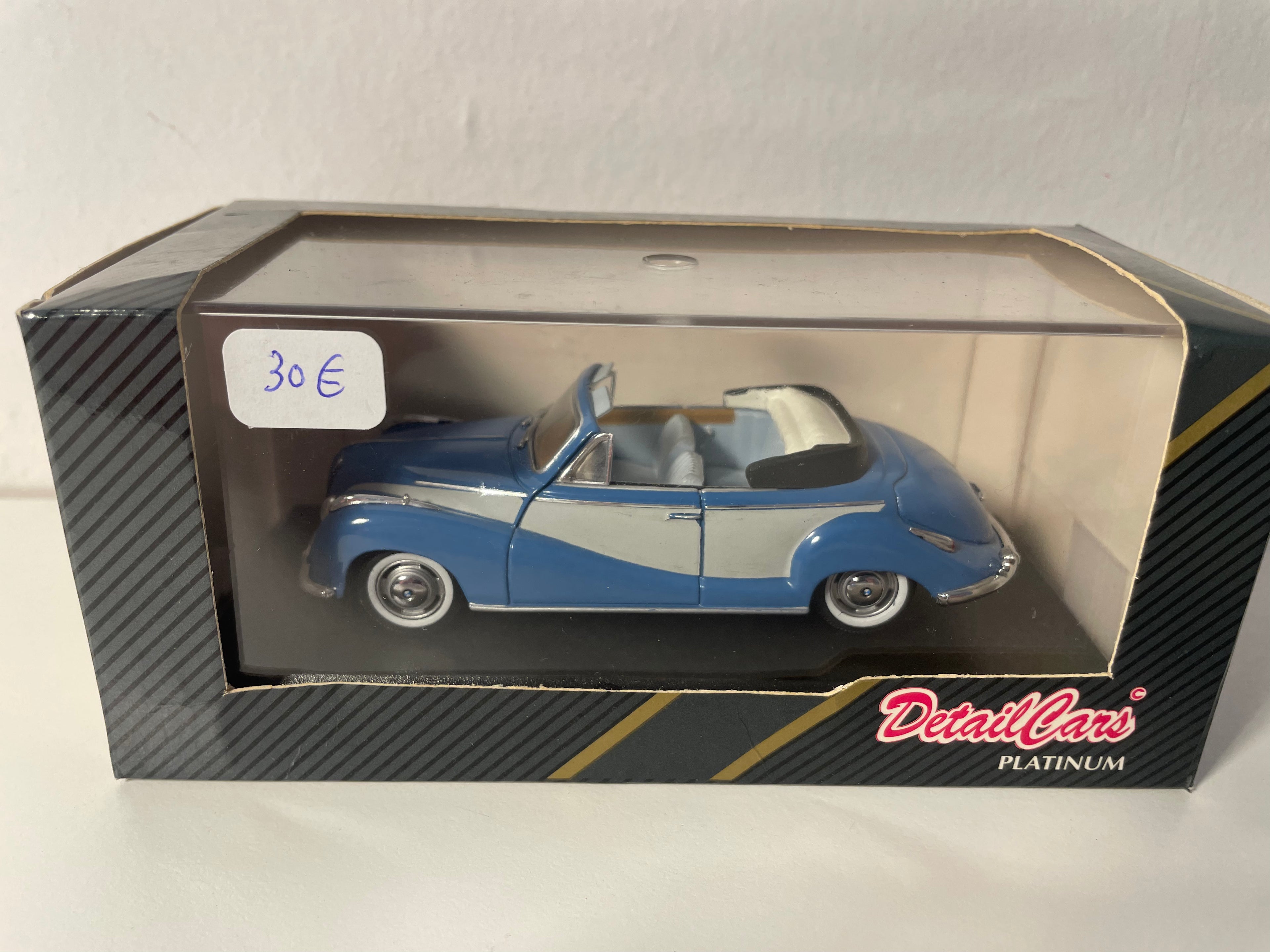 BMW 502 Cabrio blu - collezione DétailCars riferimento 242
