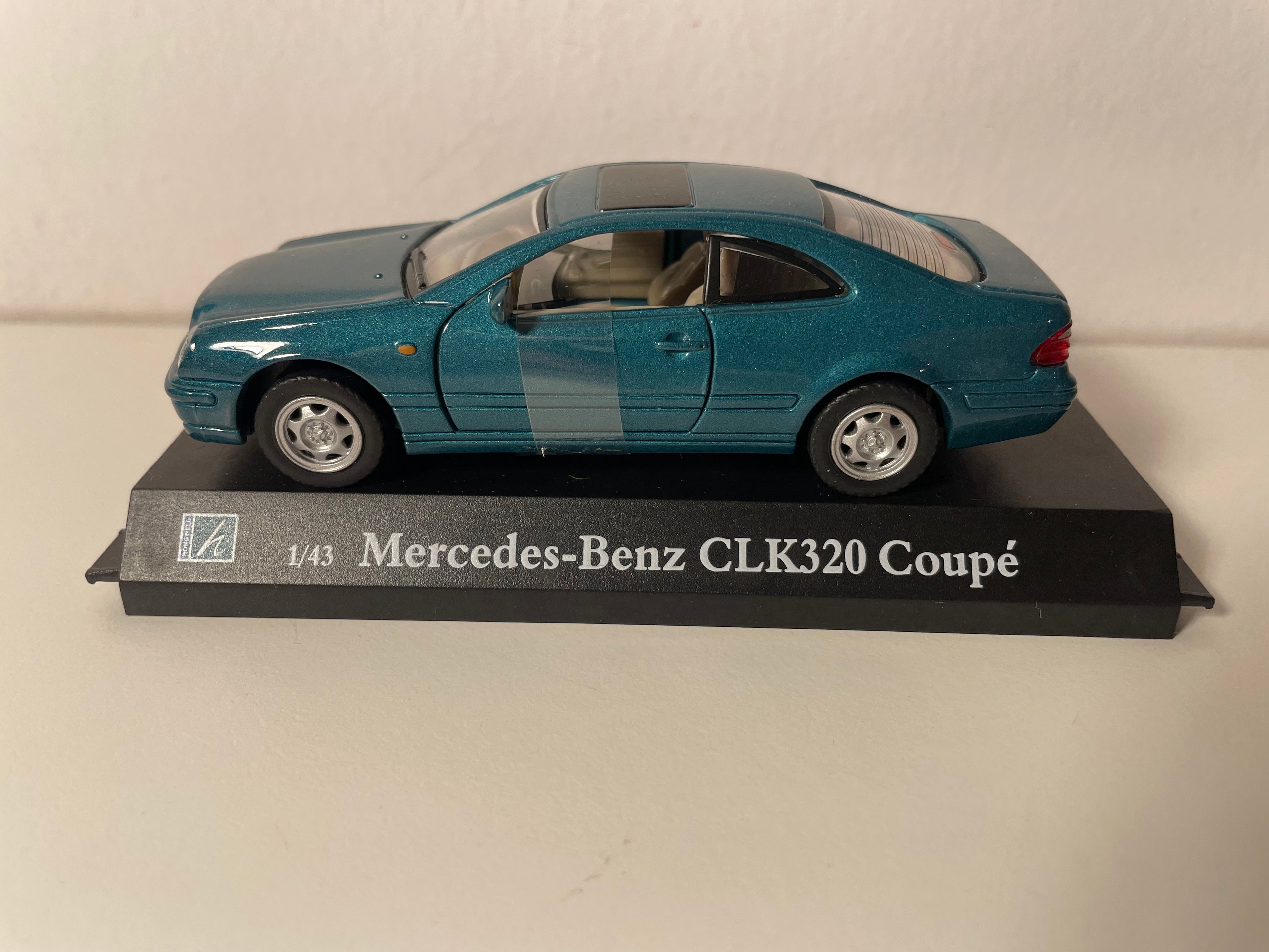 Mercedes-Benz CLK320 coupé blu-verde? - Cararama