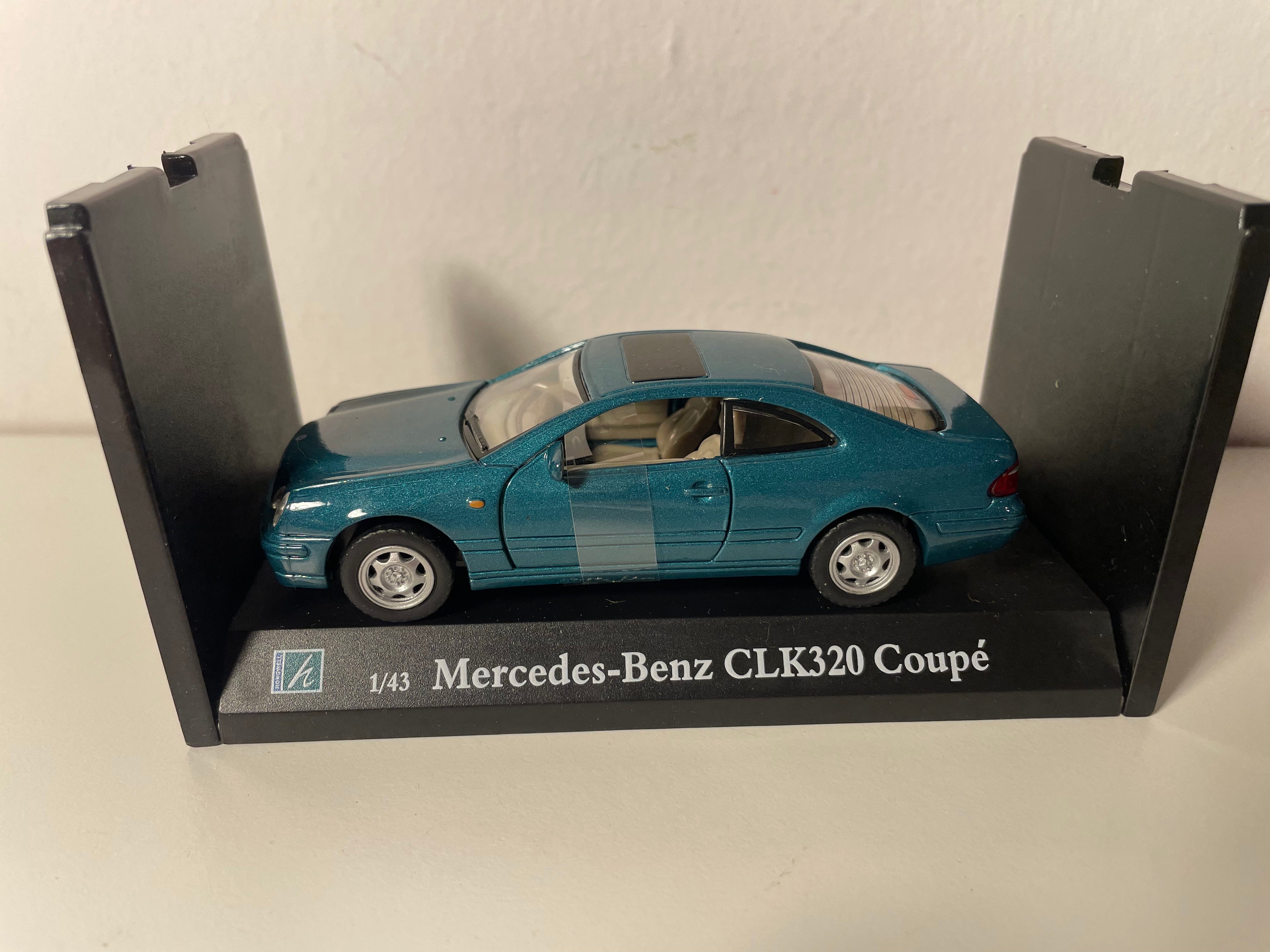 Mercedes-Benz CLK320 coupé blu-verde? - Cararama