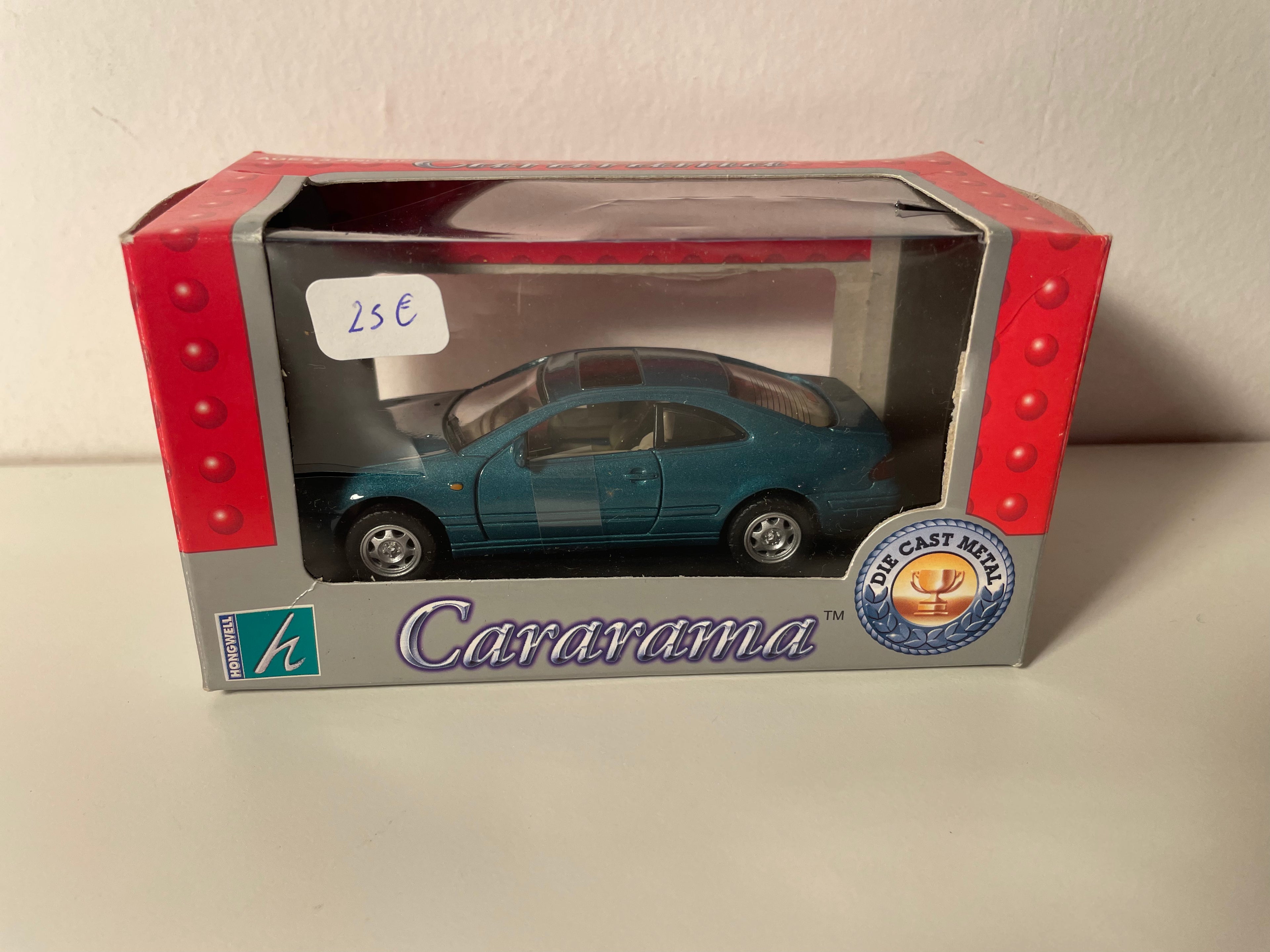 Mercedes-Benz CLK320 Coupé Azul-Verde? - Cararama