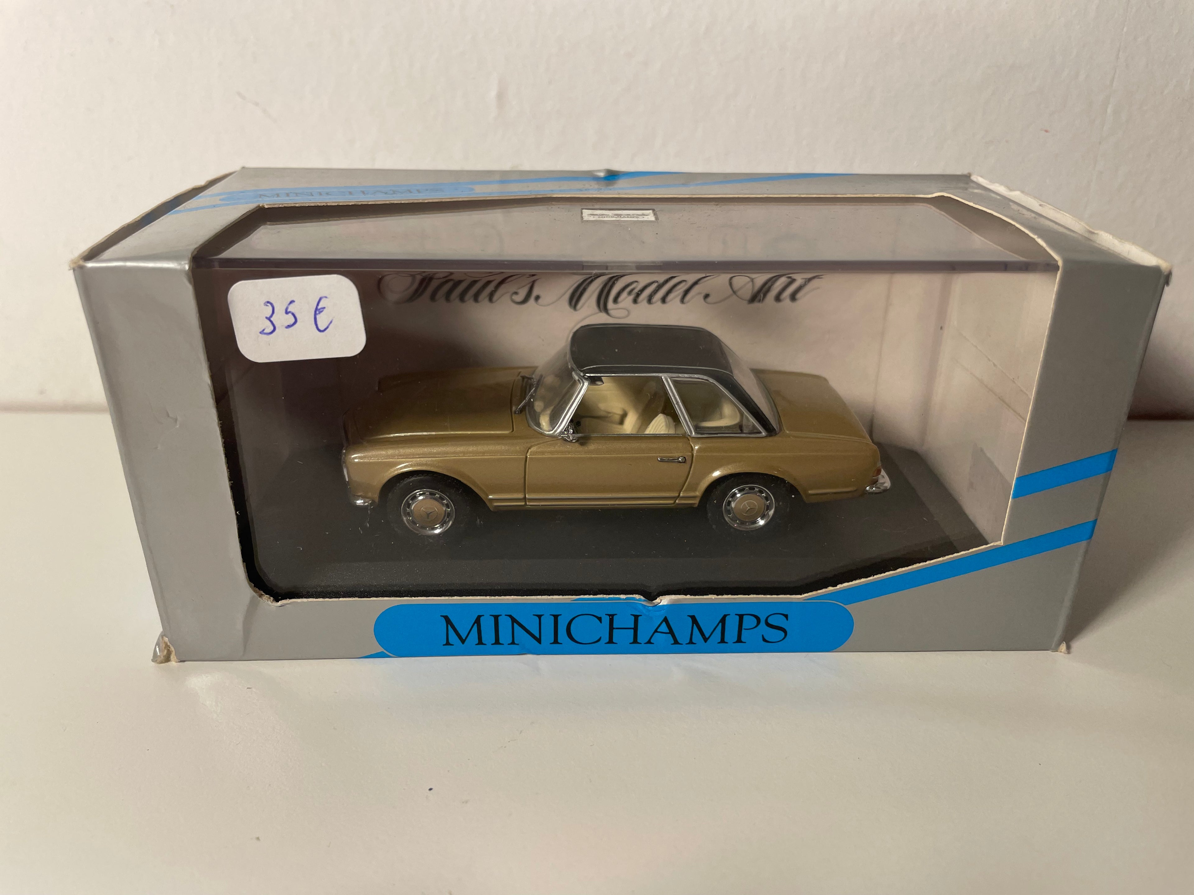 Mercedes-Benz 280 SL Pagode kolor złoty - MINICHAMPS